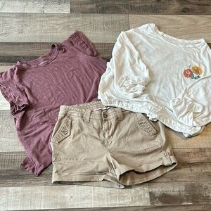 TORRID LOT size 14 shorts size 1 tops